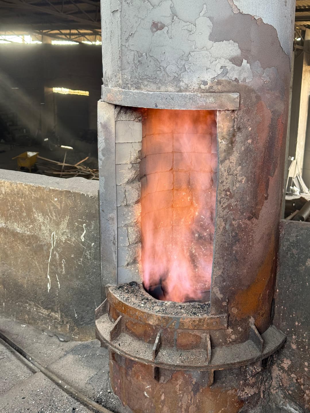 Step 2: Melting the Scrap